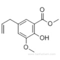 Methyl 5-allyl-3-methoxysalicylate CAS 85614-43-3